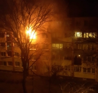 Lubin - Poważny pożar na Mickiewicza - 3 osoby poszkodowane.