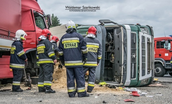 Wypadek drogowy w Dobromilu