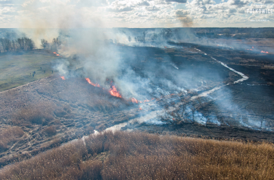 Rozległy pożar nieużytk&oacute;w w Chocianowie