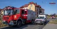 Pożar w mieszkaniu przy ul. Żarskiej w Polkowicach