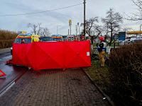 Tragiczny wypadek przy ul. Chocianowskiej w Polkowicach