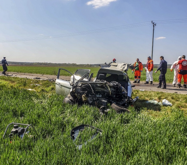 Tragiczny wypadek w gminie Grębocice - Nie żyje 46-letni głogowianin