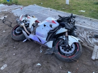 Poważny wypadek motocyklisty w Retkowie