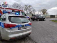 Polkowiccy policjanci pomogli kobiecie z podejrzeniem zawału serca