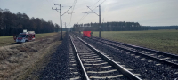 Śmiertelne zderzenie z pociągiem w gm. Grębocice.